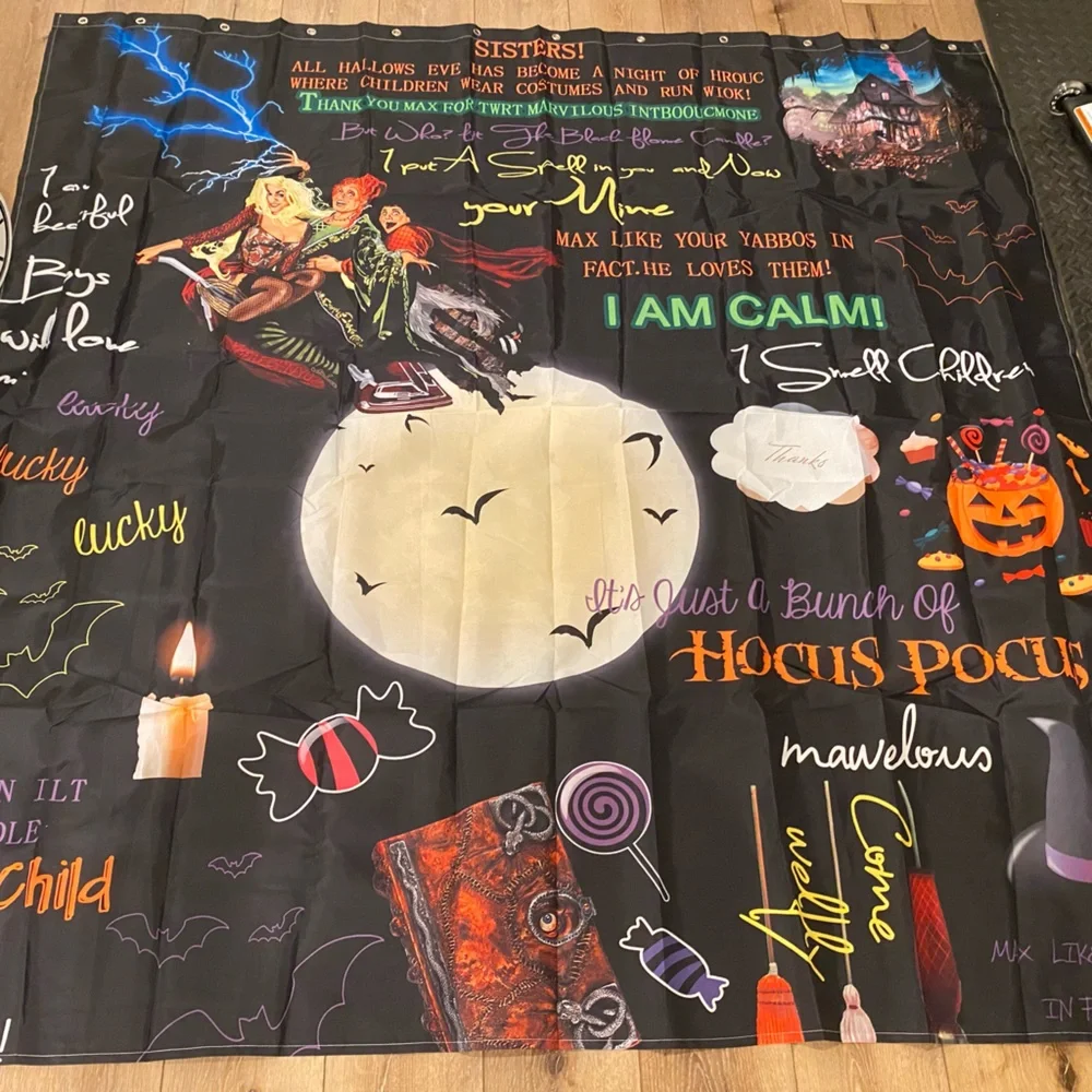Hocus Pocus 2 Bathroom Set- hocus pocus movie!